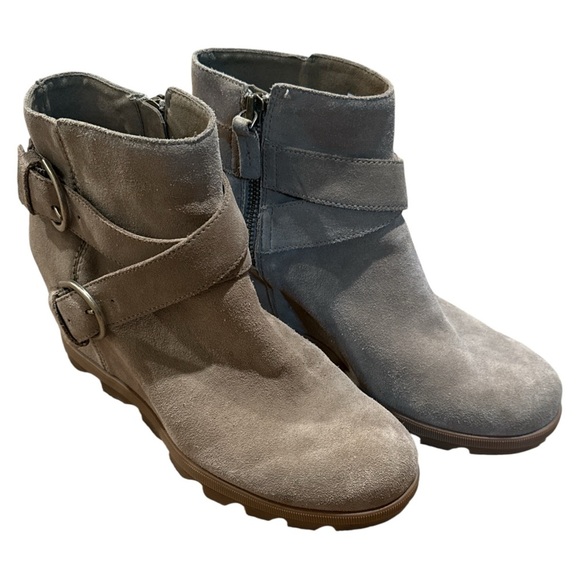 EUC - Sorel Joan of Arctic Wedge ll Buckle Boot - Size 10.5 - Picture 2 of 7